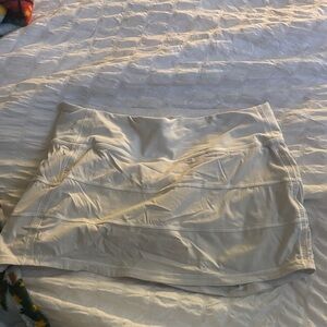 lululemon athletica Cream Mini Skirt